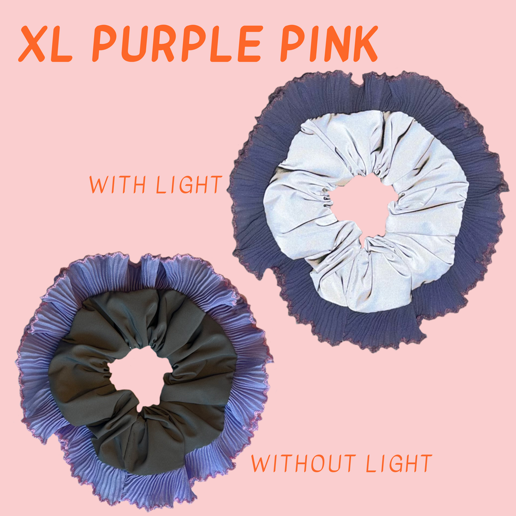 Purple Pink Frilly Reflective