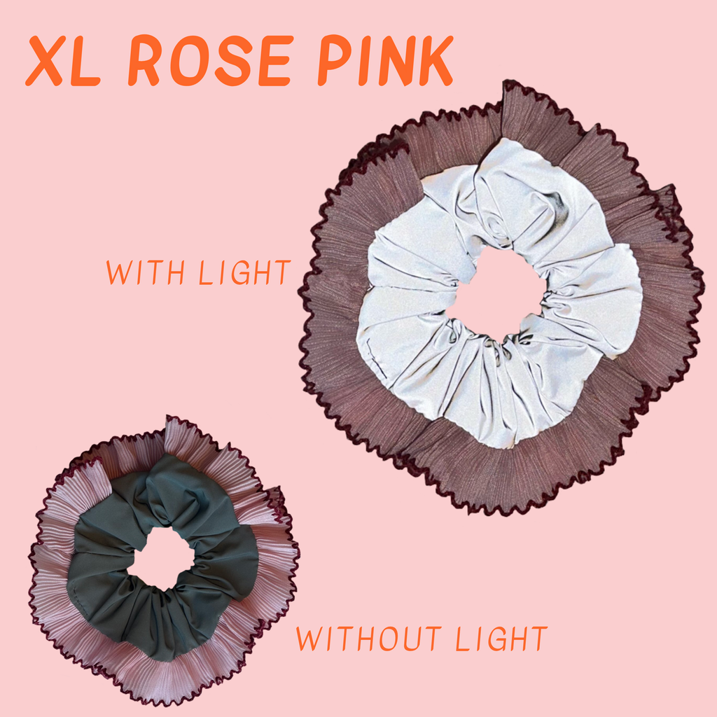 Rose Pink Frilly Reflective