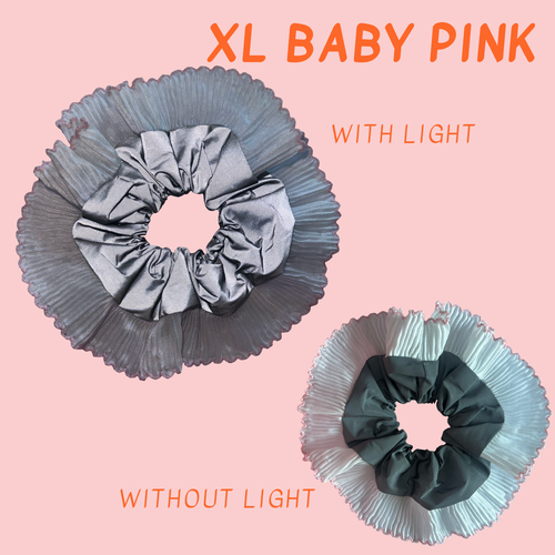 Baby Pink Frilly Reflective