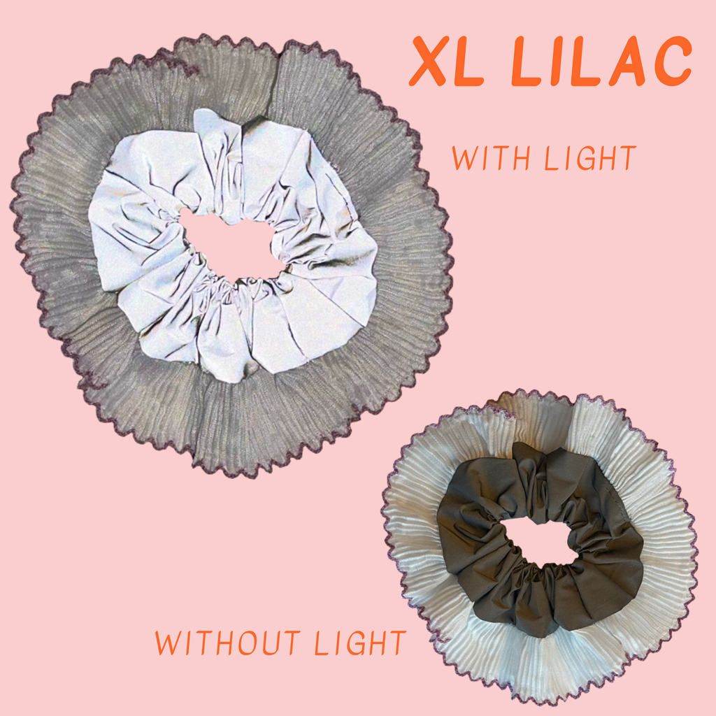 Lilac Frilly Reflective