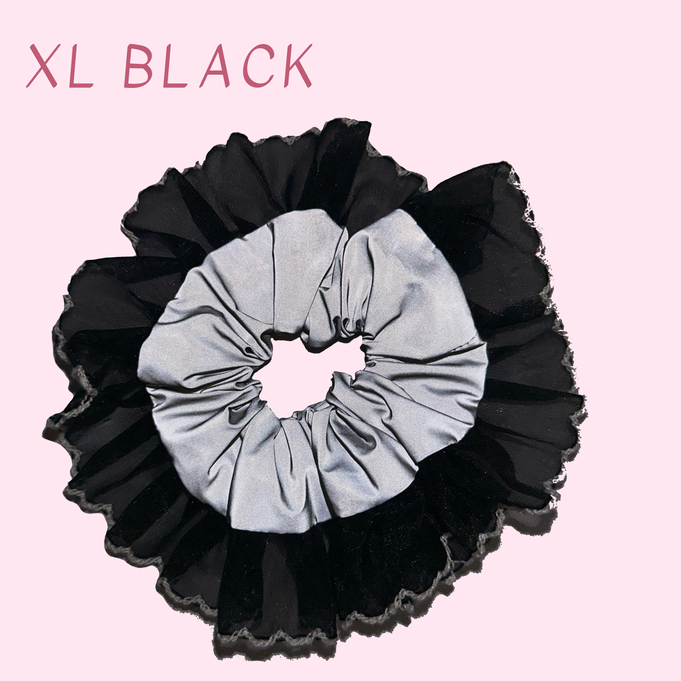 High Visibility Reflective Hair Scrunchie for Running & Walking