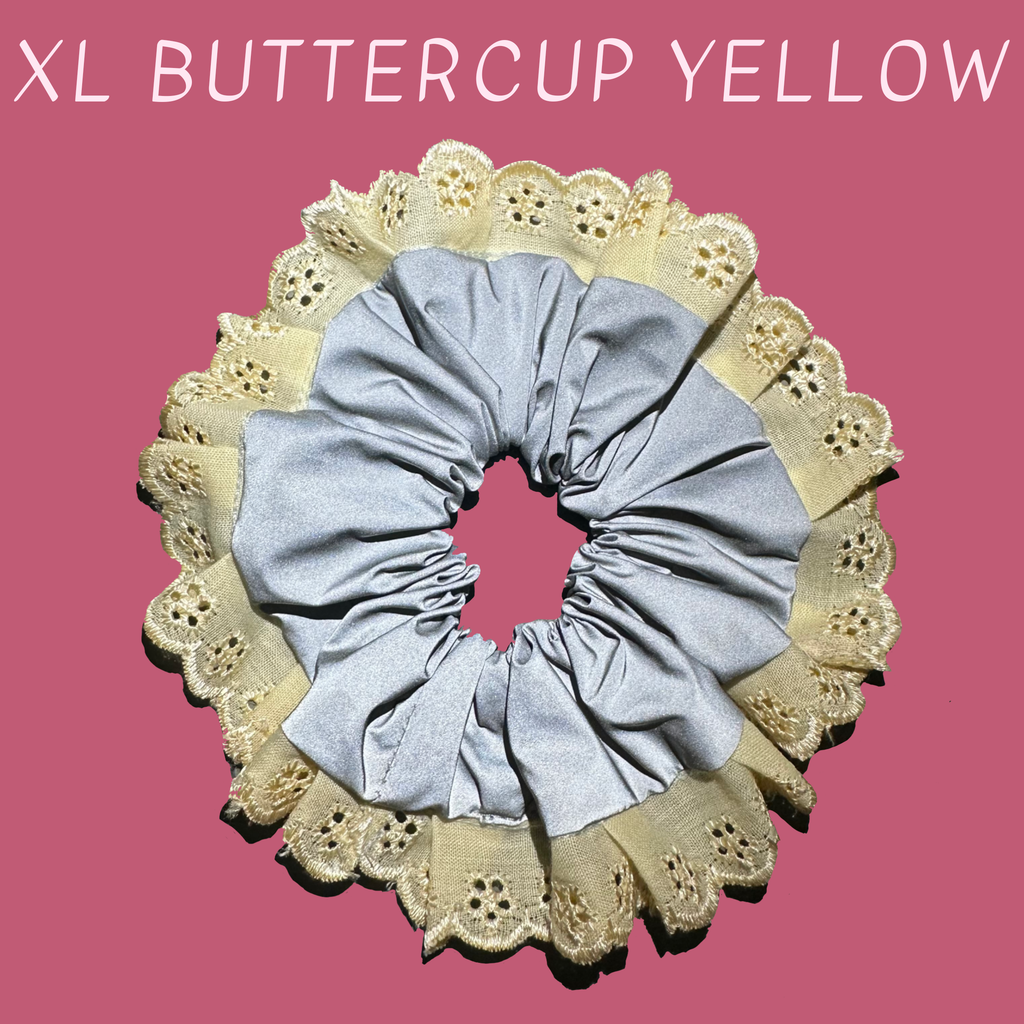 High Visibility Reflective Hair Scrunchie for Running & Walking