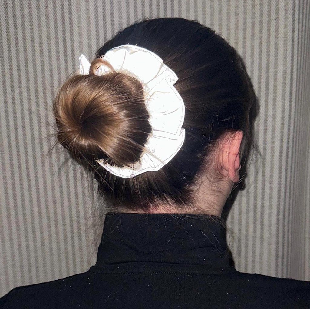 High Visibility Reflective Hair Scrunchie for Running & Walking