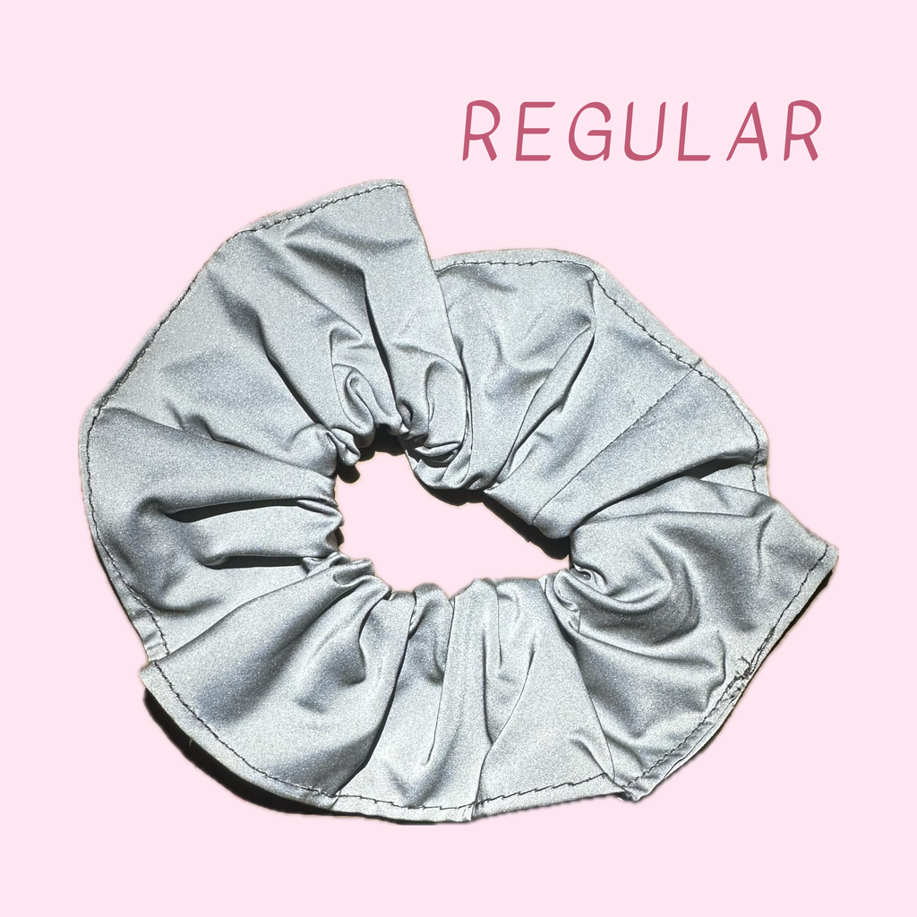 High Visibility Reflective Hair Scrunchie for Running & Walking