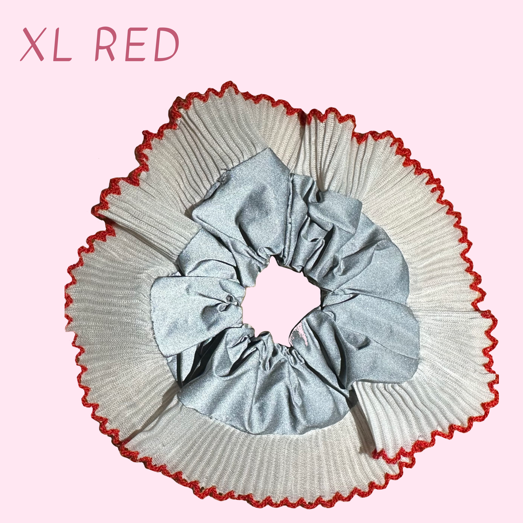 High Visibility Reflective Hair Scrunchie for Running & Walking