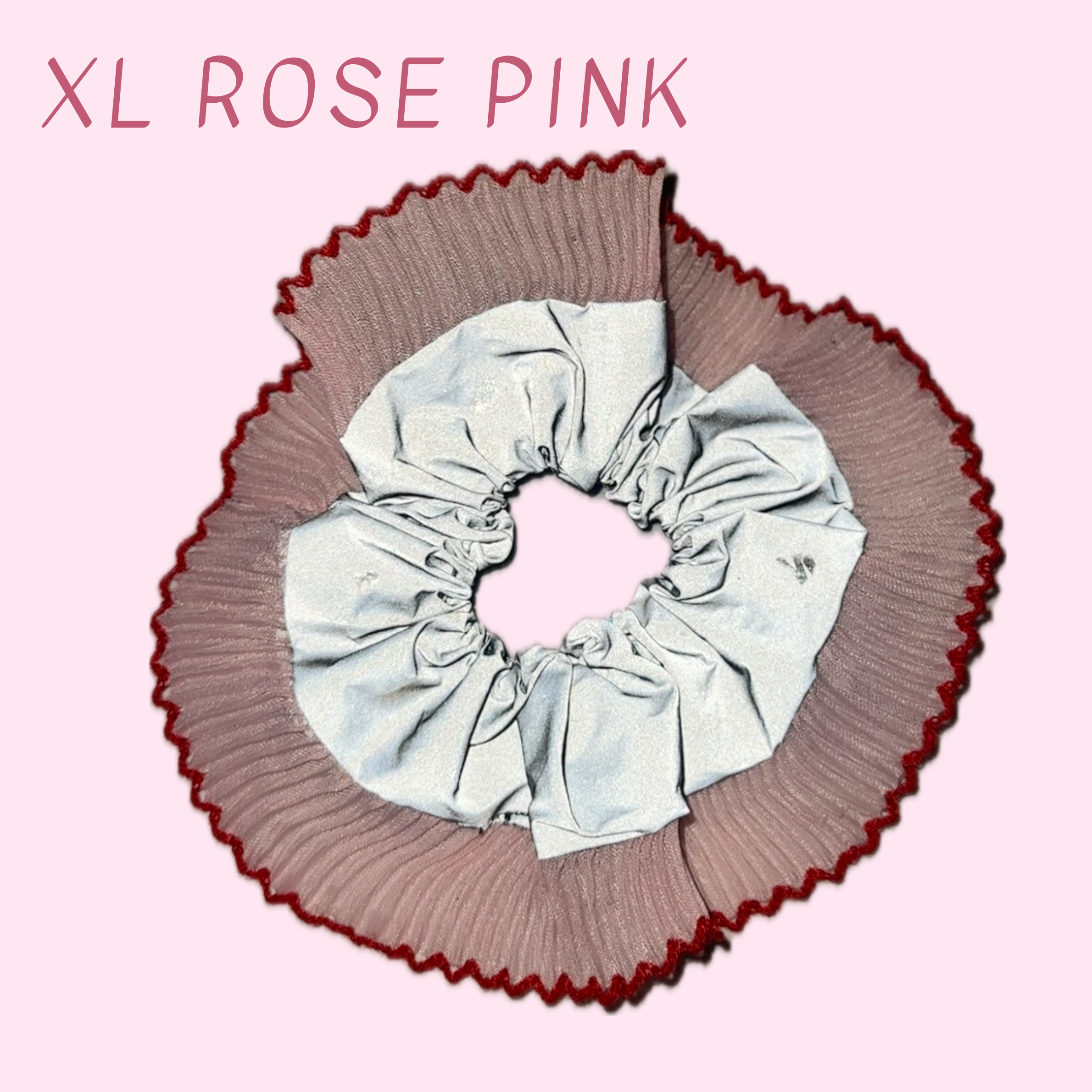 High Visibility Reflective Hair Scrunchie for Running & Walking